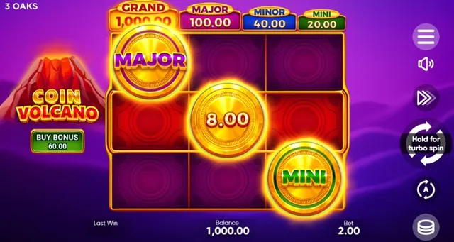 Coin Volcano — игровой автомат