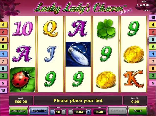 Lucky Lady's Charm — игровой автомат